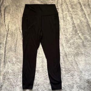 Women's Black High-Waisted Leggings